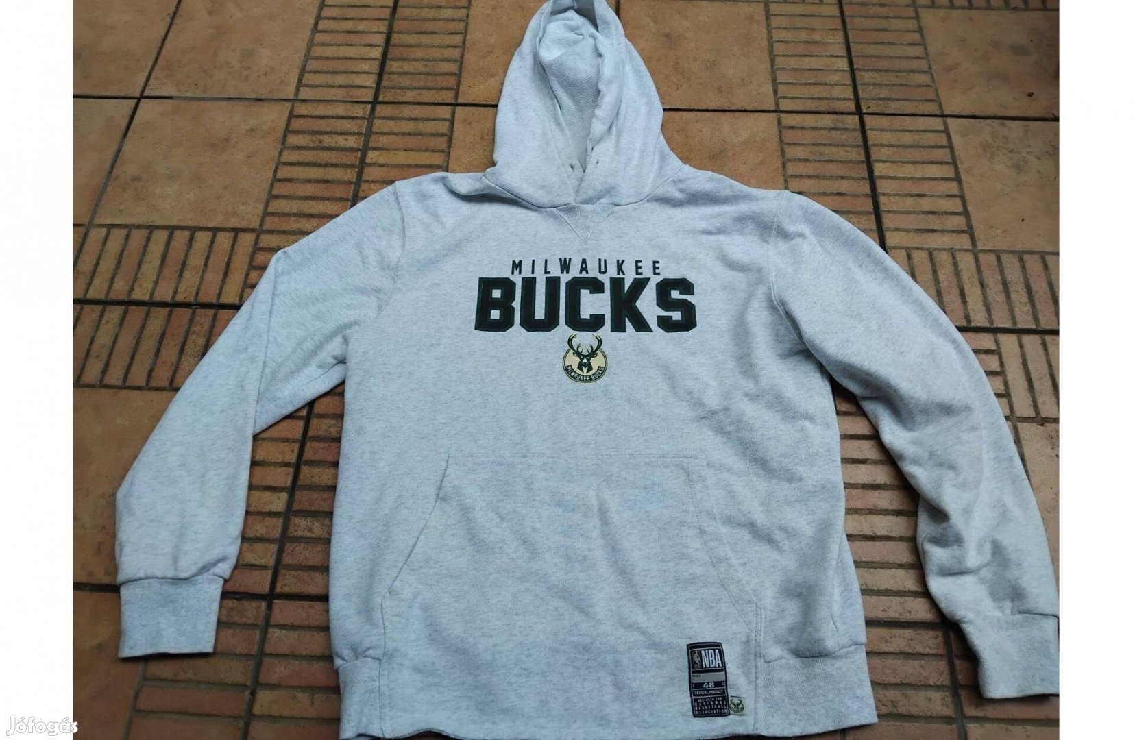 Milwaukee Bucks kosárlabda NBA pulóver L XL