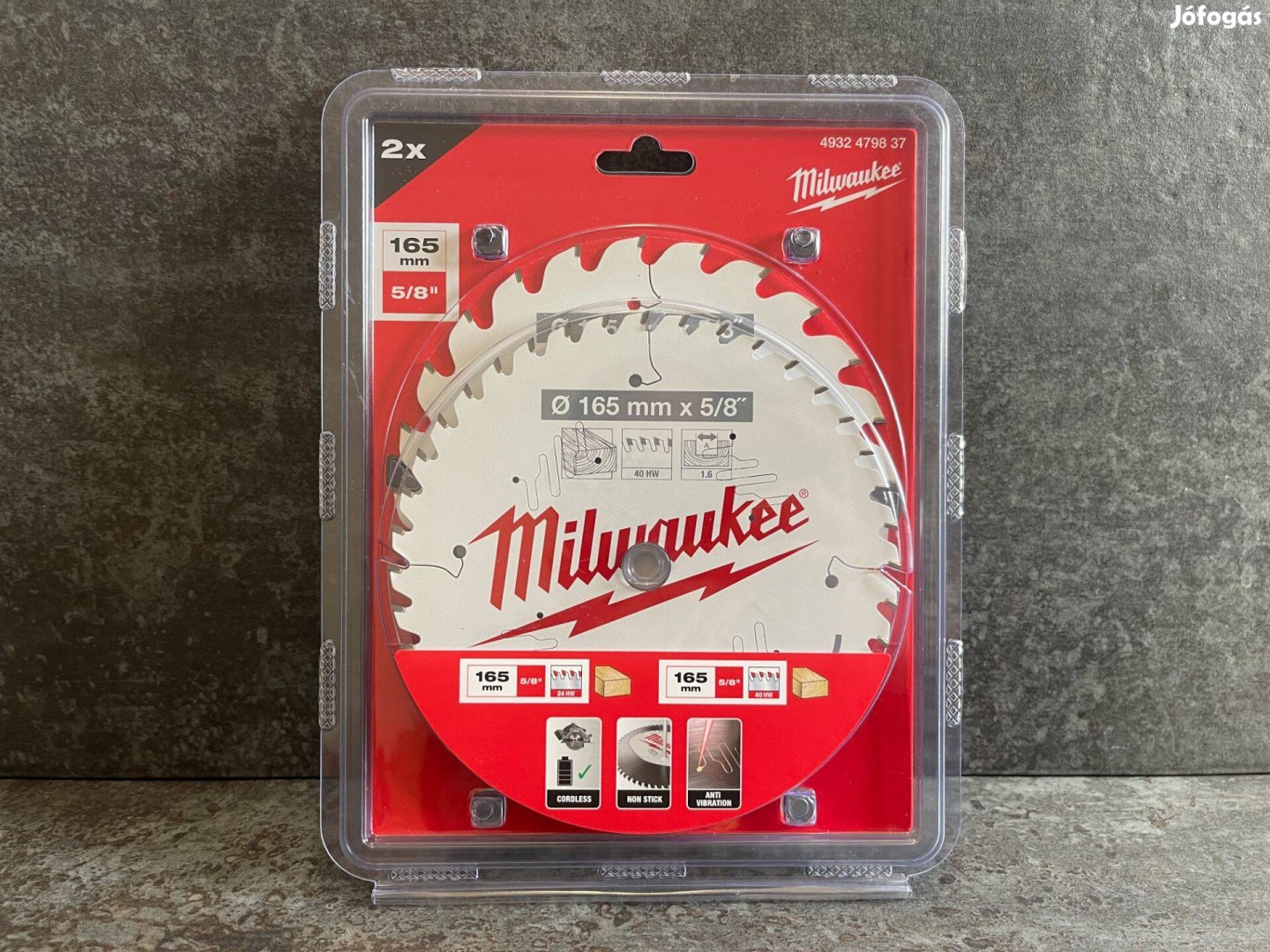 Milwaukee Körfűrészlap készlet 165x24T/40T