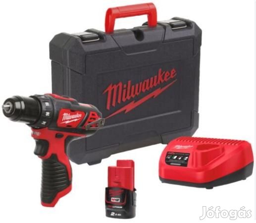 Milwaukee M12BDD-201C fúró-csavarozó