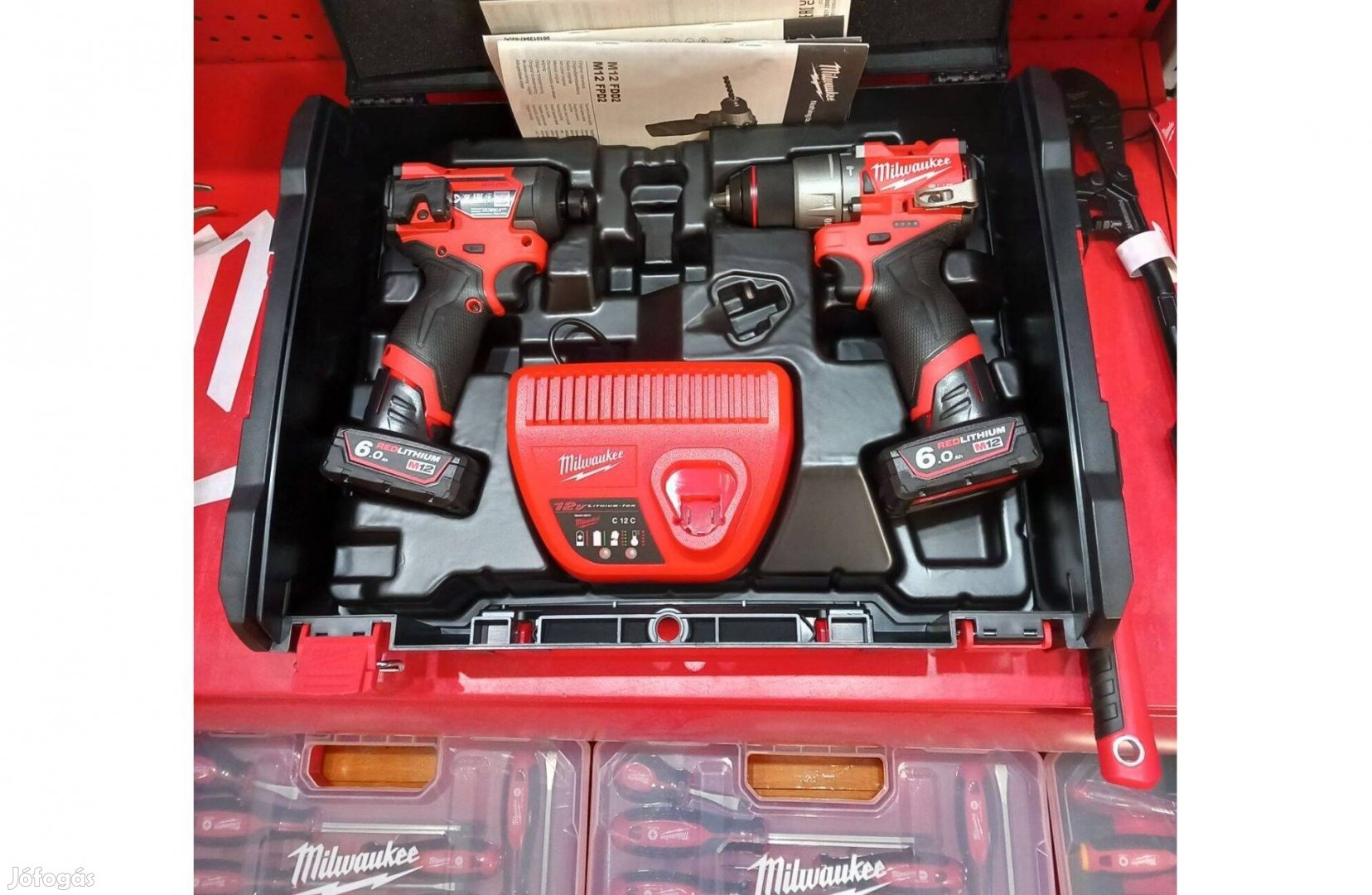 Milwaukee M12FPP2A2-602X behajtó erőcsomag