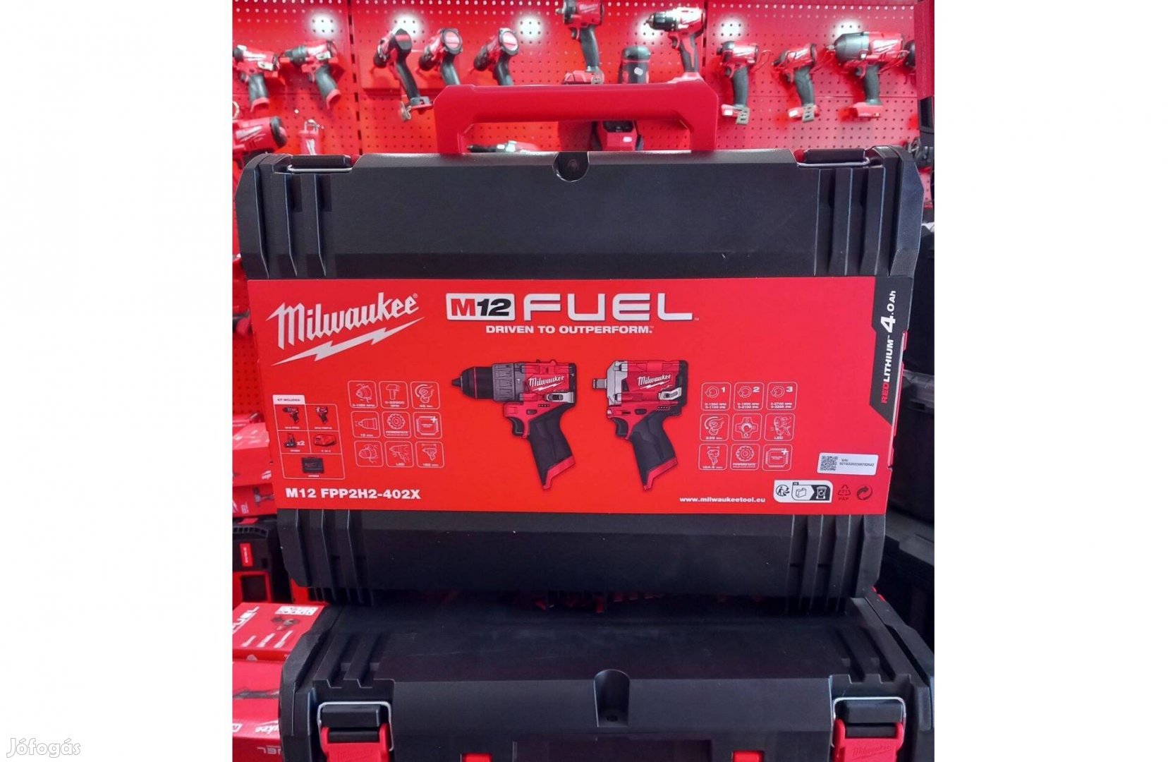 Milwaukee M12FPP2H2-402X erőcsomag