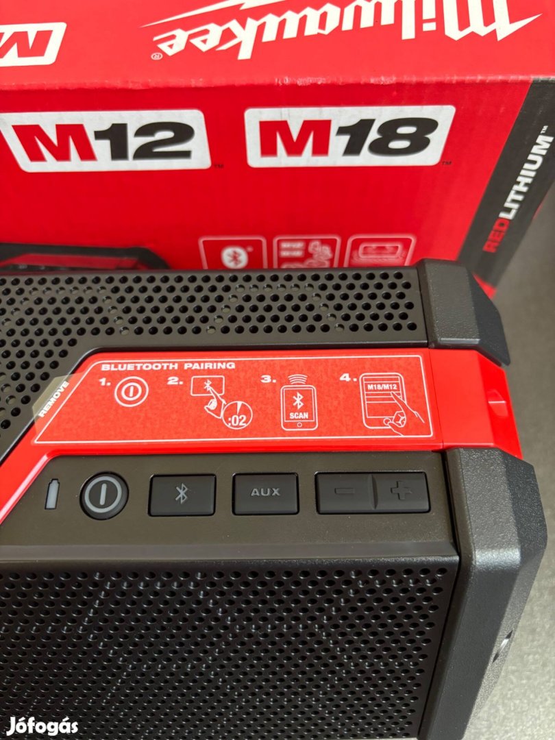 Milwaukee M12-18 Jssp-0 BLUETOOTH� Akkus hangszóró