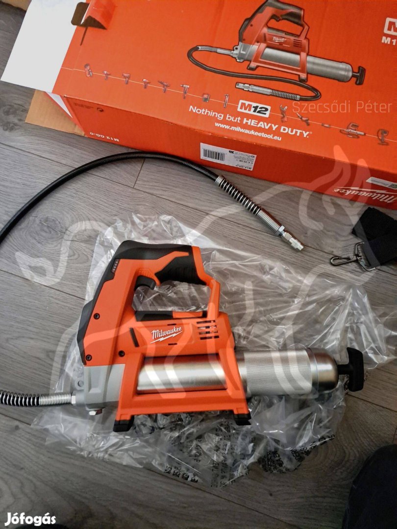 Milwaukee M12 GG-0 akkus szuperkompakt zsírzópisztoly