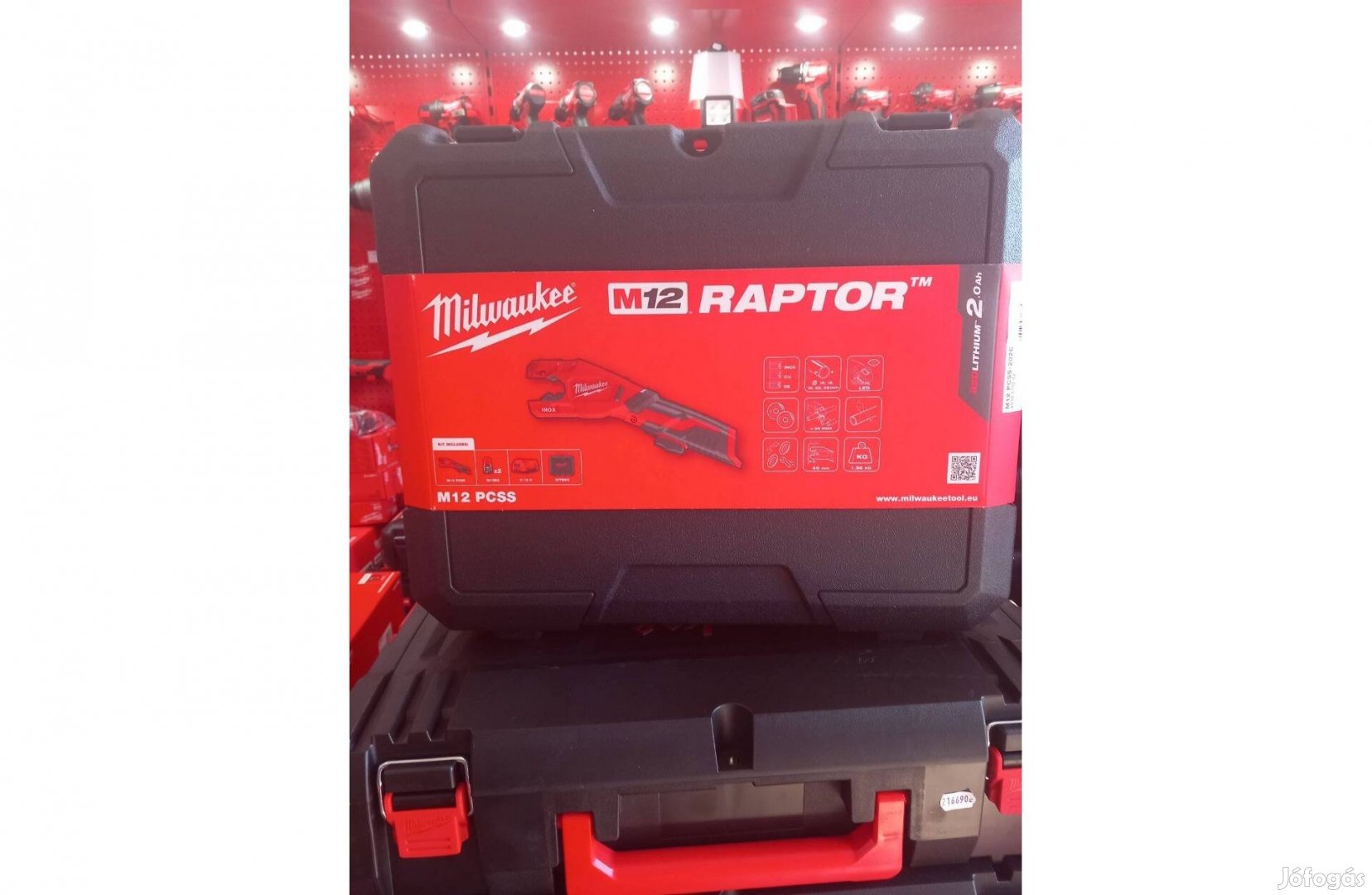 Milwaukee M12 Pcss-202C csővágó szett