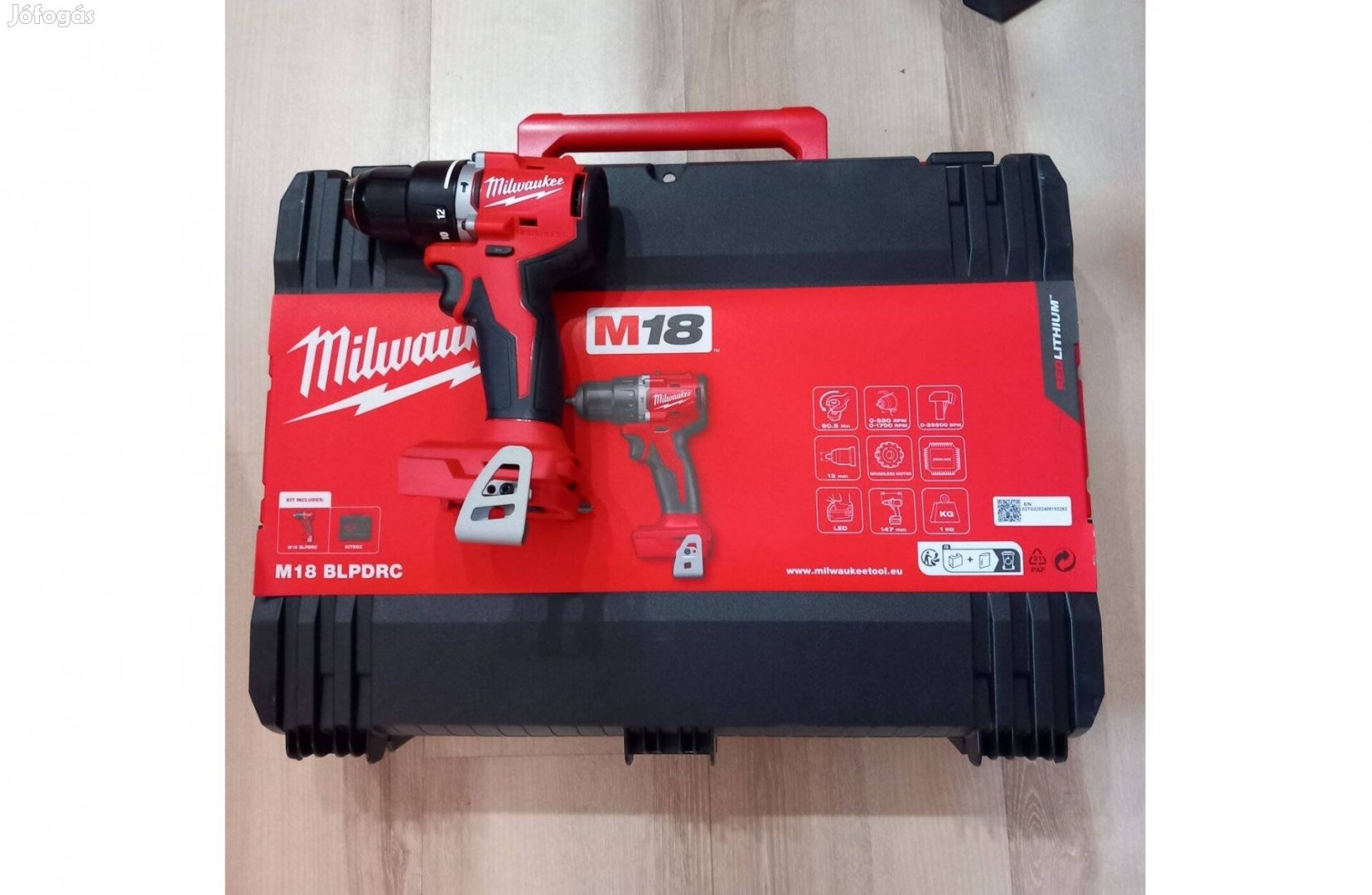 Milwaukee M18Blpdrc-0X ütvefúró csavarozó