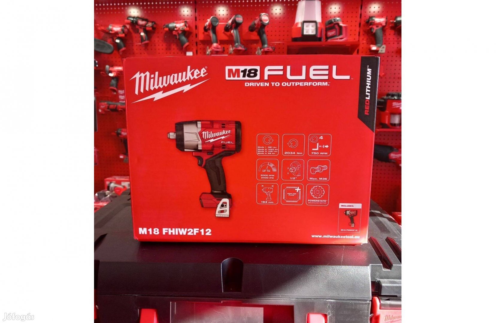 Milwaukee M18Fhiw2F12-0 ütvecsavarozó