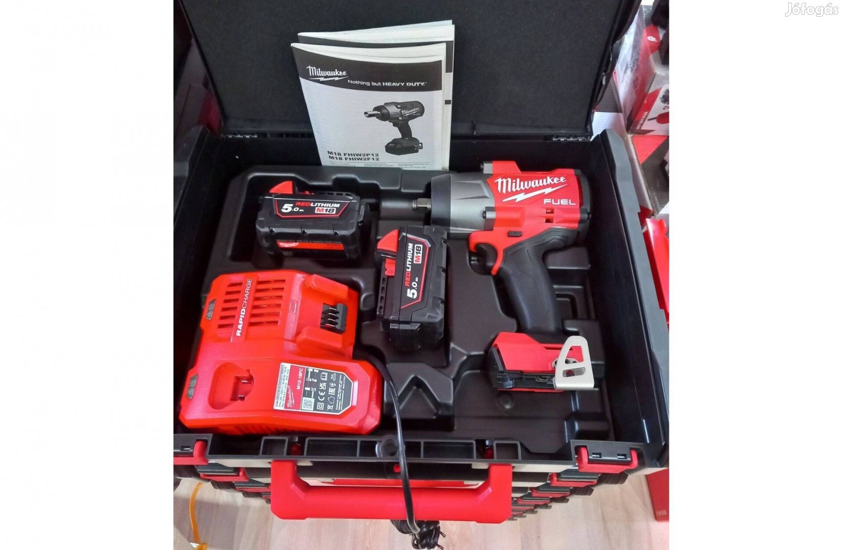 Milwaukee M18Fhiw2F12-502X ütvecsavarozó szett