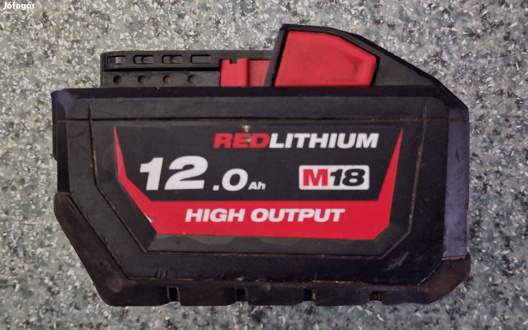 Milwaukee M18 12aH High Output használt aksi eladó