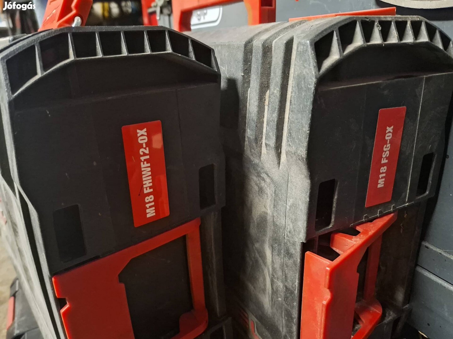 Milwaukee M18 2/db Heavy Duty koffer + betét