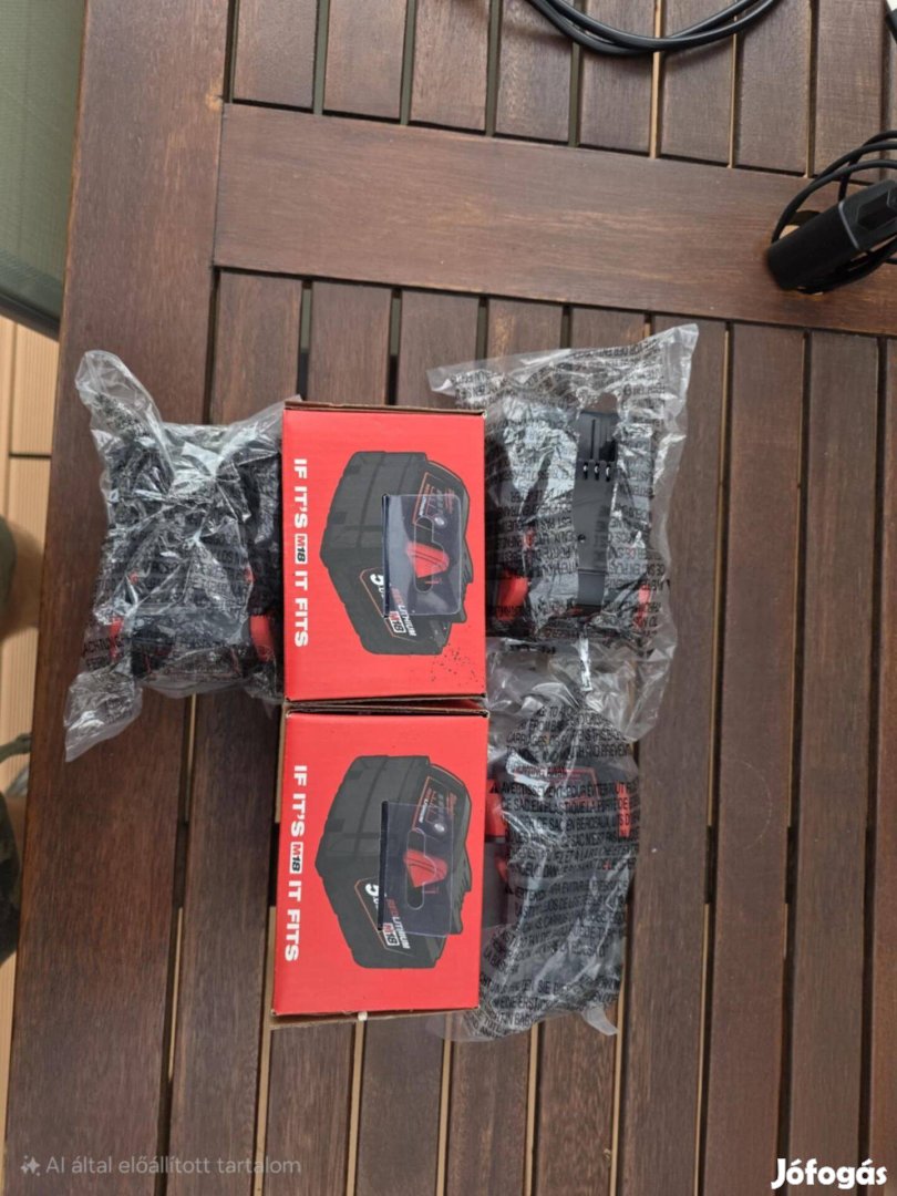 Milwaukee M18 B5 18V Li-ion 5,0Ah akkumulátor!