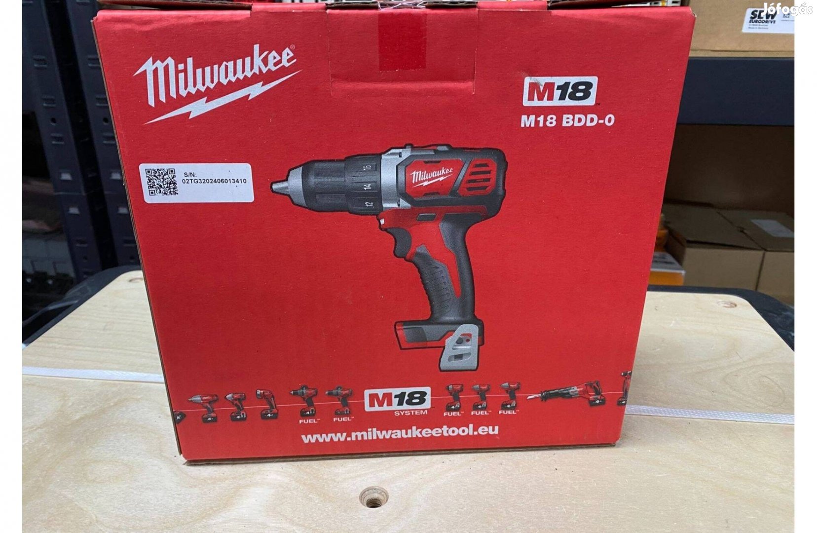 Milwaukee M18 Bdd-0 Akus Fúró-Csavarozó