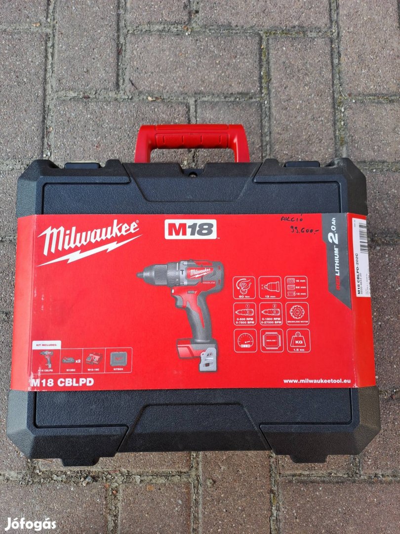 Milwaukee M18 Cblpd ütvefúró