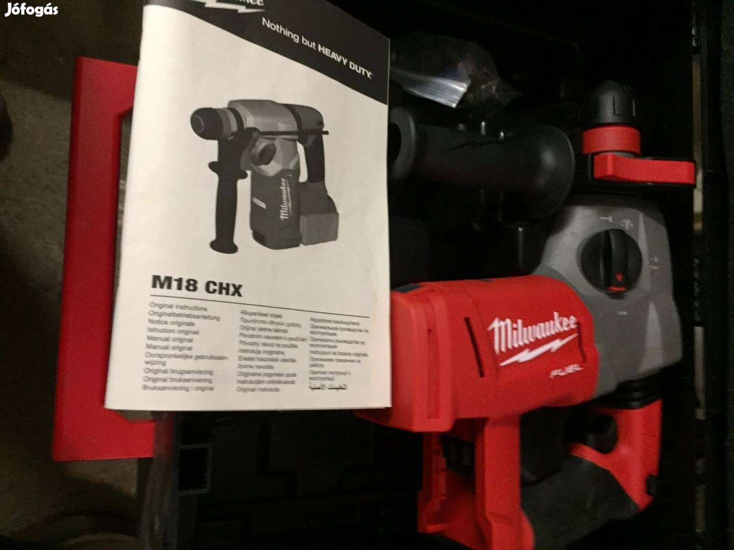 Milwaukee M18 Chx akkumulátoros ütvefúró- vésőgép, új eladó