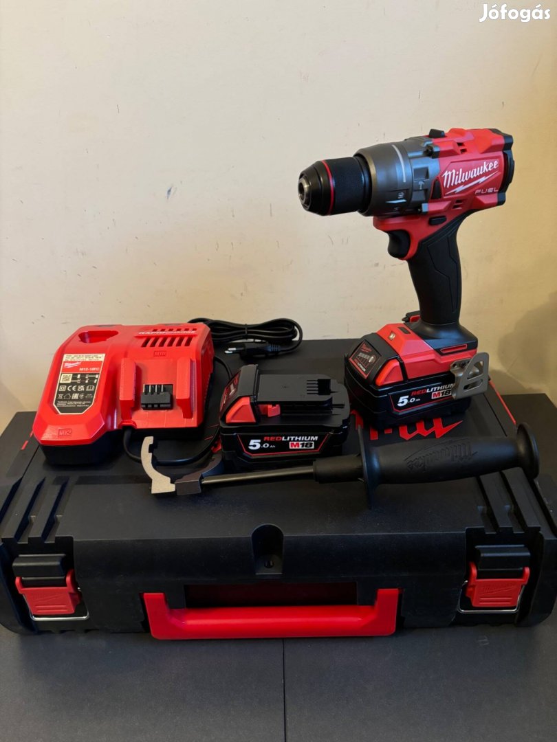 Milwaukee M18 FPD3-502X Akkus ütvefúró-csavarozó szett