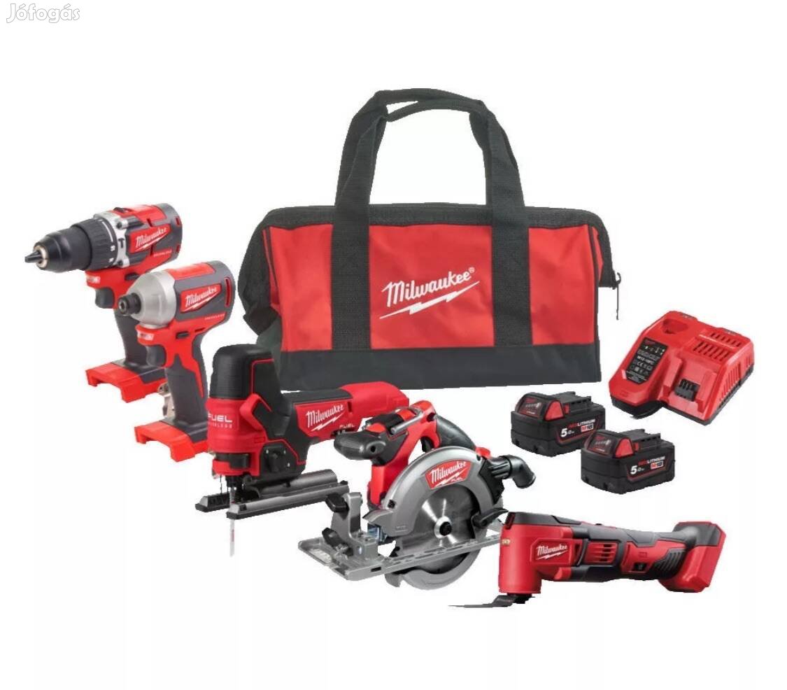 Milwaukee M18 FPP5K-502B Gépcsomag eladó