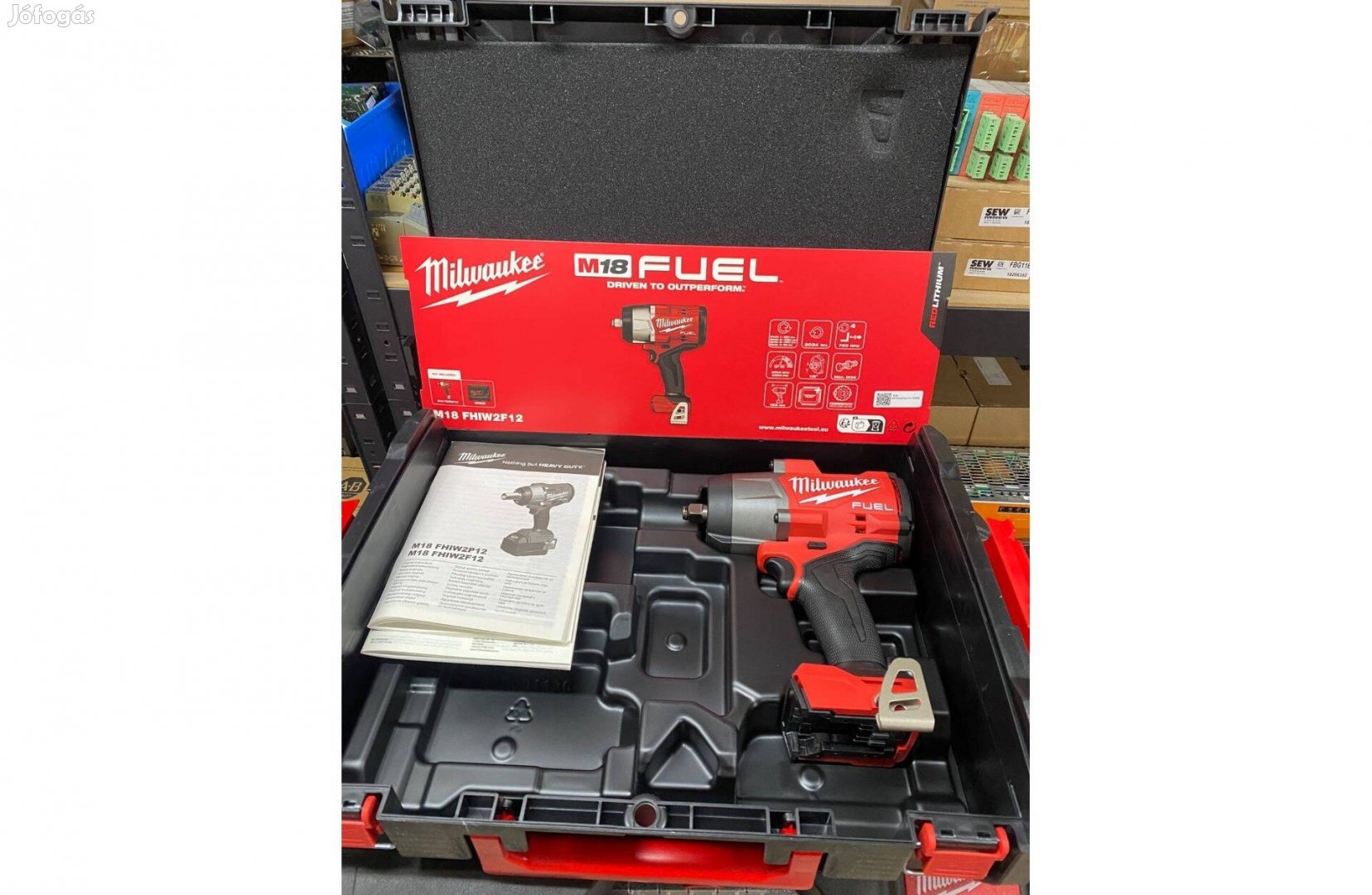 Milwaukee M18 Fhiw2F12-0X Akkus ütvecsavarozó