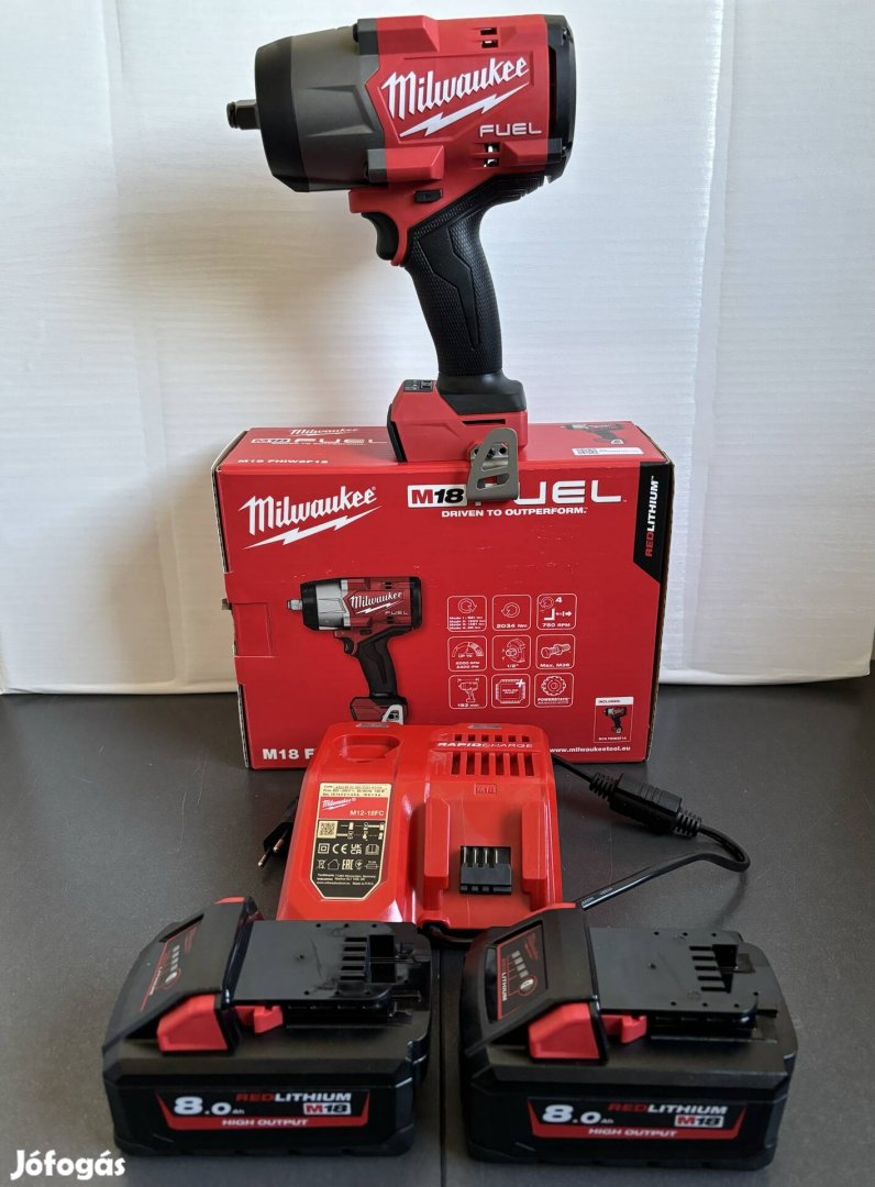 Milwaukee M18 Fhiw2F12-802 Akkus ütvecsavarozó