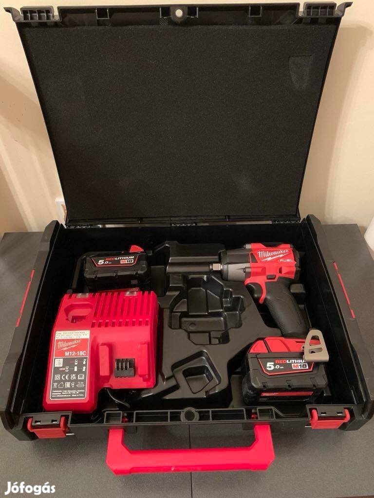 Milwaukee M18 Fmtiw2F12-502X Akkus ütvecsavarozó szett