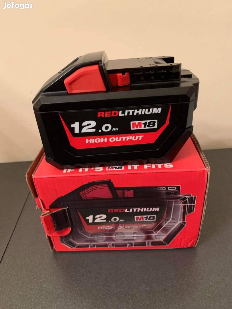 Milwaukee M18 HB12 Akkumulátor 12,0Ah/18V Li-ion