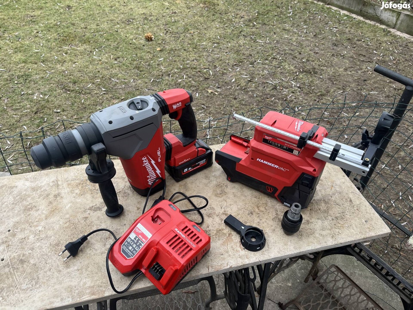 Milwaukee M18 Onefhpx és Fpdexl Hammervac dewalt hikoki festool