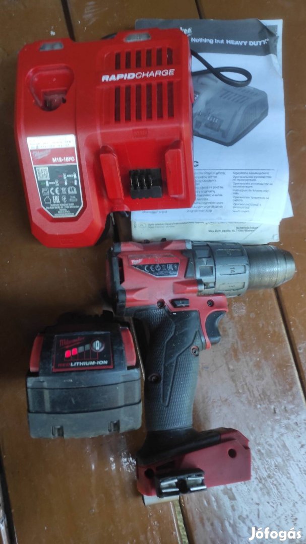 Milwaukee M18  18V-os  ütvefúró-csavarozó 5.0Ah