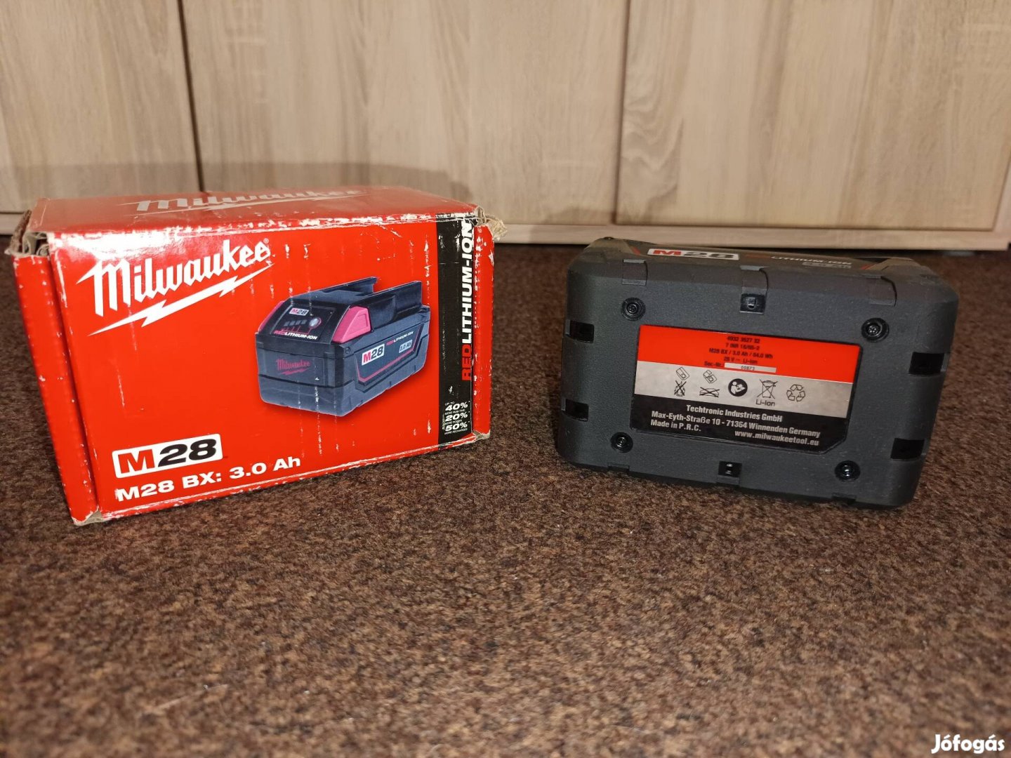 Milwaukee M28 BX 3.0 Ah akkumulátor