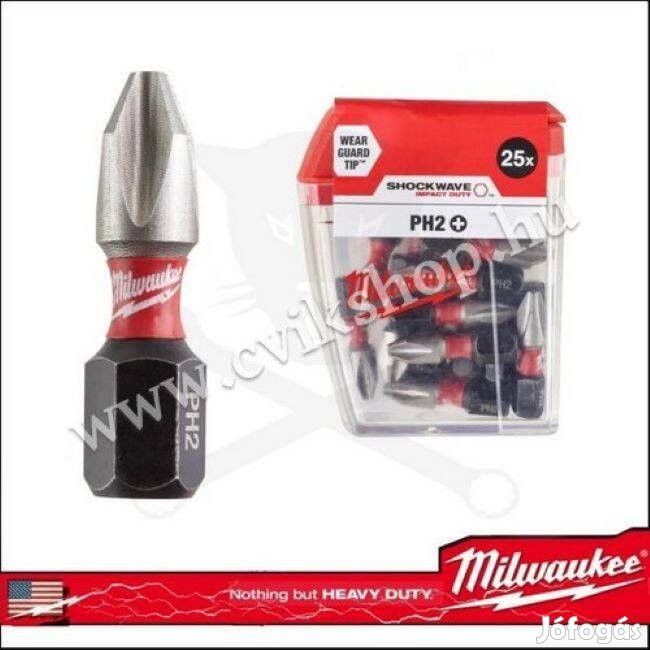 Milwaukee Shockwave bit CD PH2x25mm