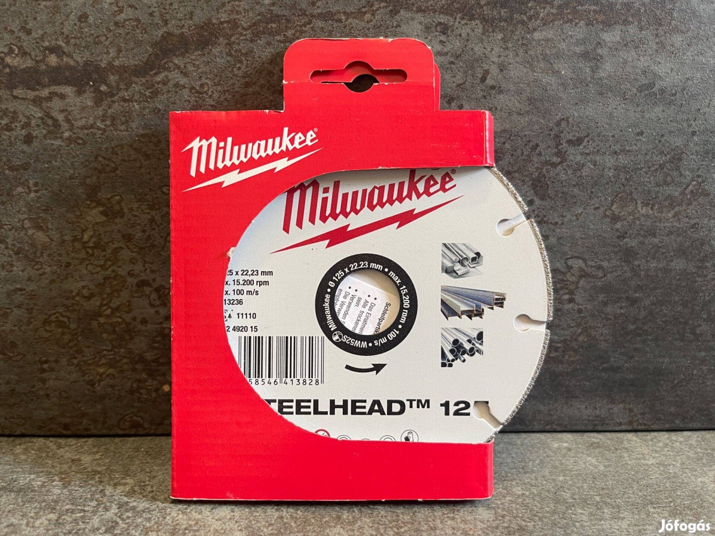 Milwaukee Steelhead 125mm Gyémánt Vágótárcsa Fémhez Vágókorong