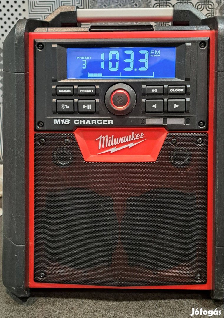 Milwaukee akkus rádió