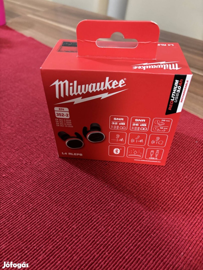 Milwaukee bluetooth fülhallgató füles 