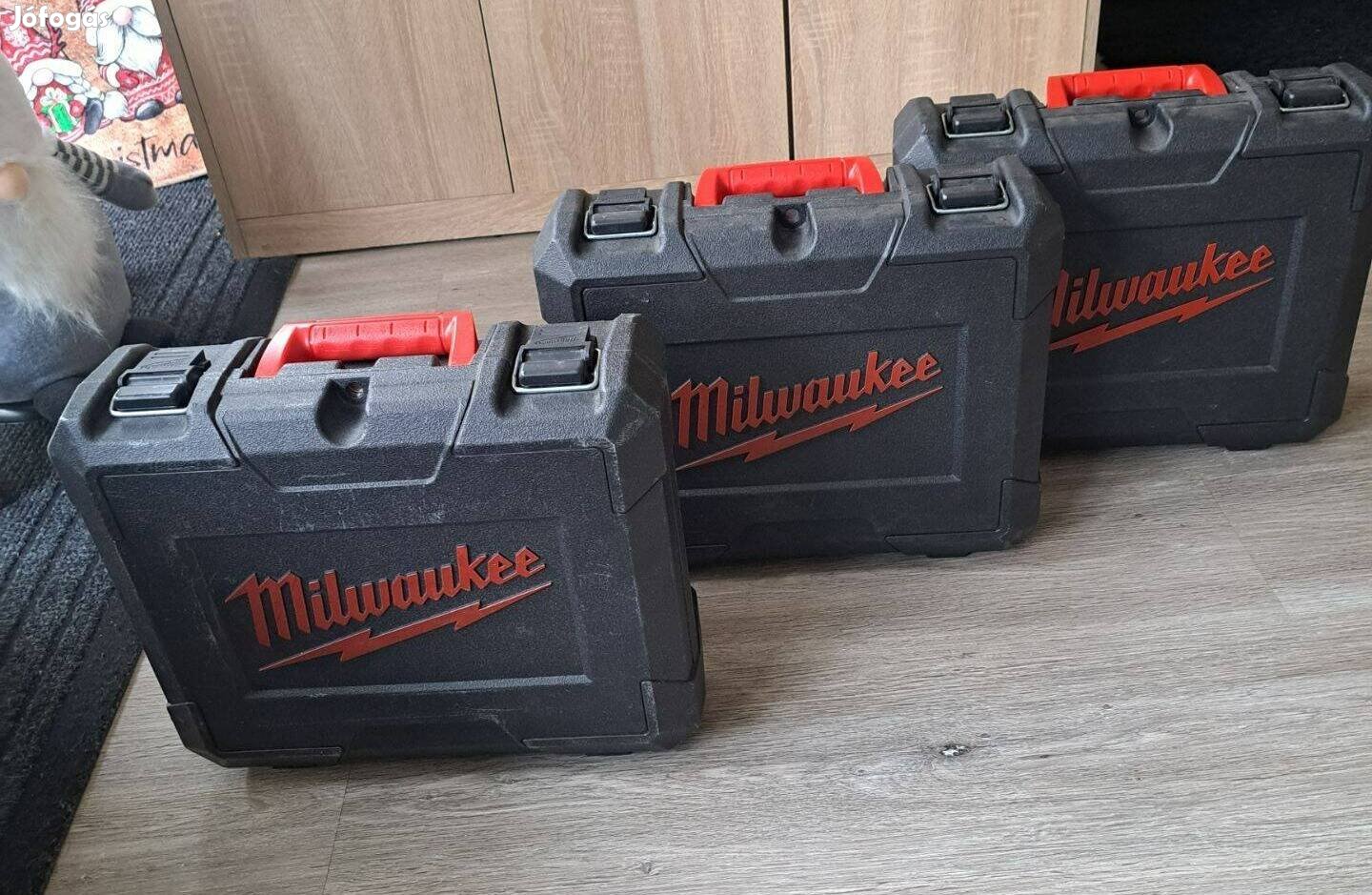 Milwaukee koffer ,tároló ,hordtáska (üres) 3 db