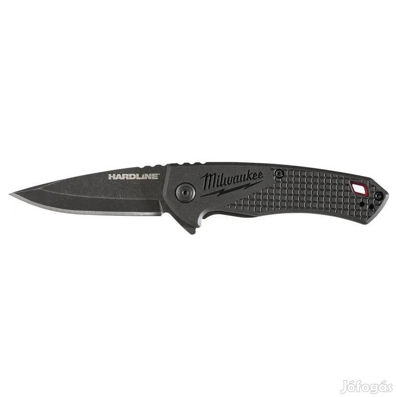 Milwaukee összecsukható kés sima élű D2 acél fekete 64 mm 4932492452