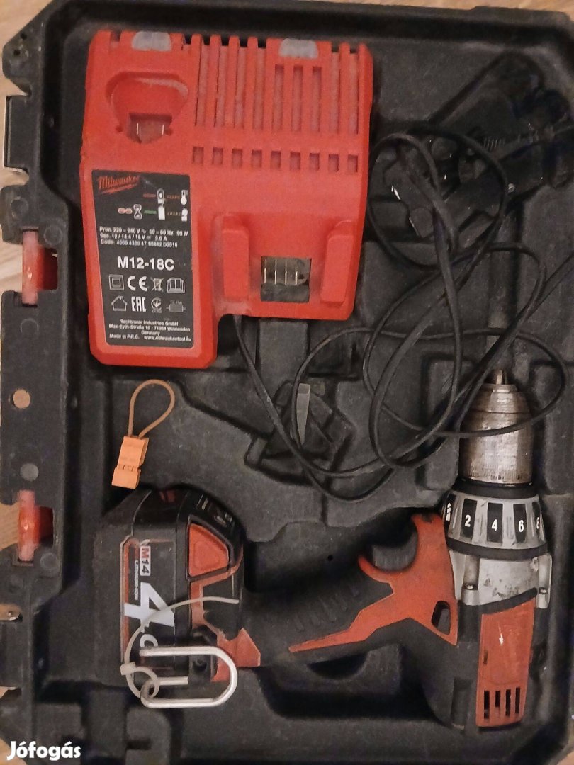 Milwuake ütvefúró csavarozó készlet