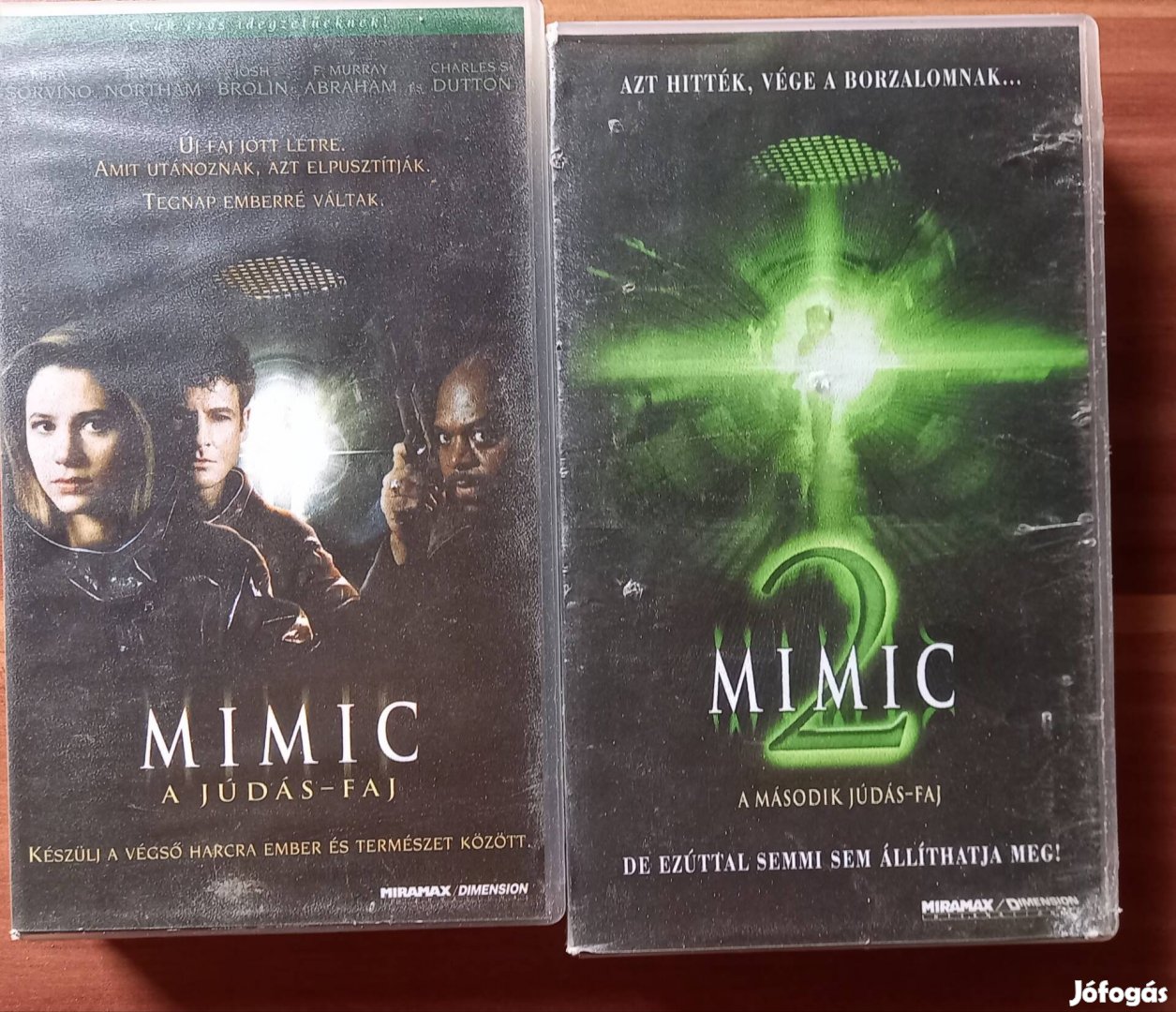 Mimic 1- 2. - horror vhs - kistok