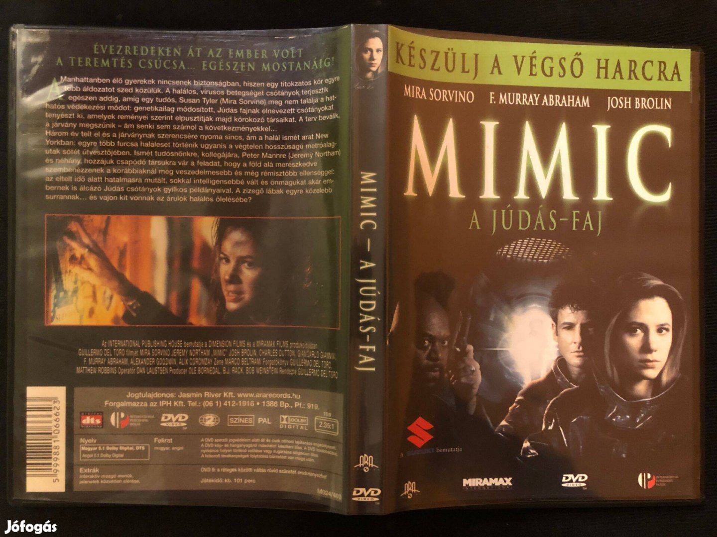 Mimic A Júdás-faj (karcmentes, Mira Sorvino, Josh Brolin) DVD