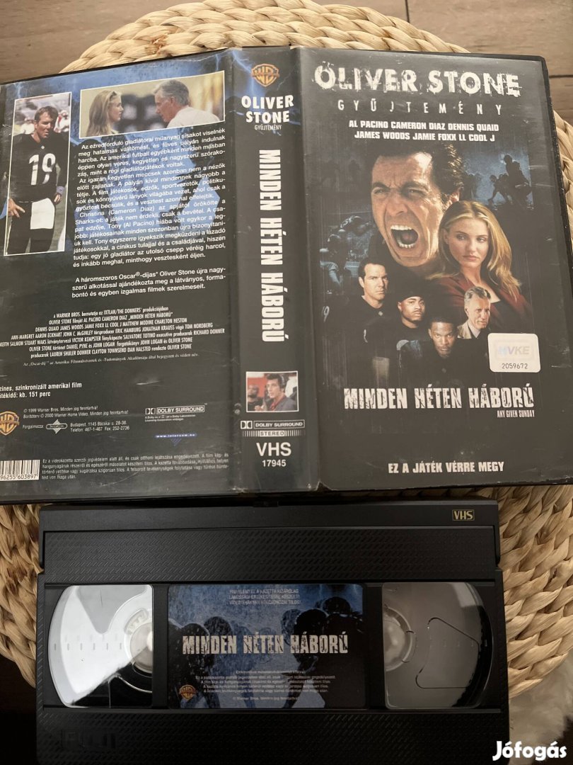 Minden héten háború vhs