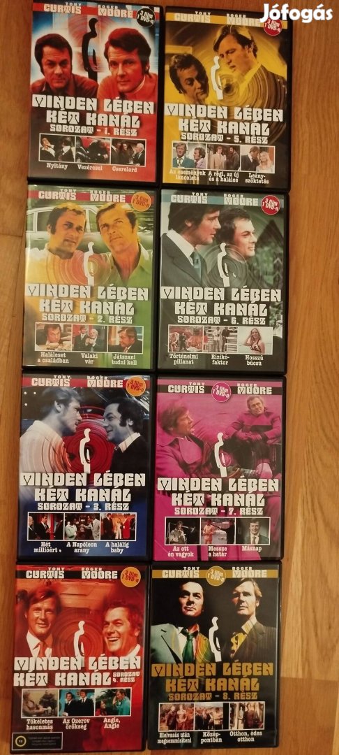 Minden lében két kanál 1.-24. részek DVD (8db) karcmentes 