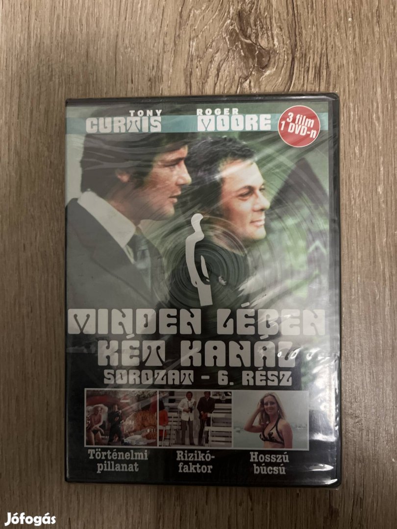 Minden lében két kanál dvd bontatlan 