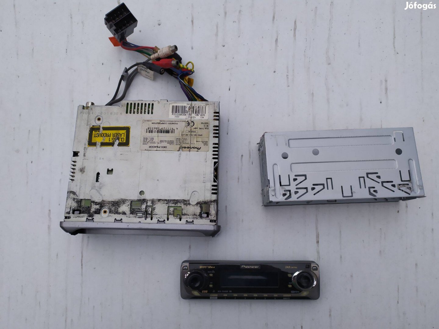 Minden működik de Kijelző hibás - Pioneer Deh-P6400R - 50Wx4 csatorna