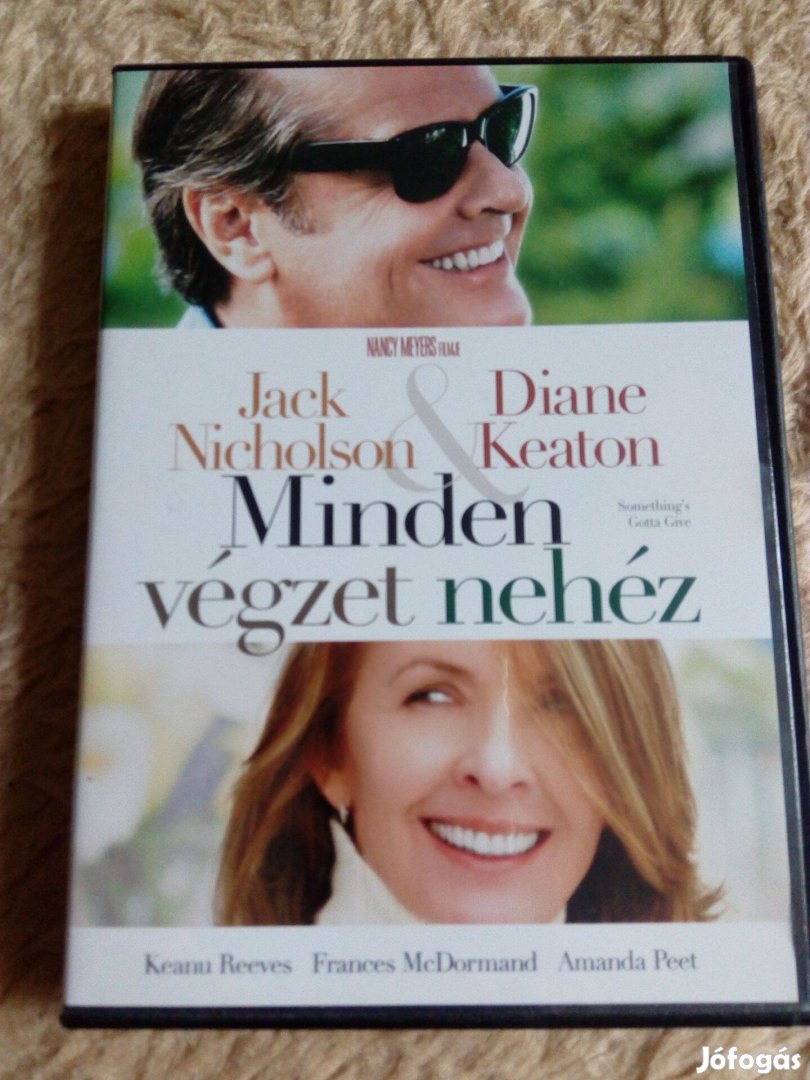 Minden végzet nehéz (Jack Nicholson) dvd eladó!