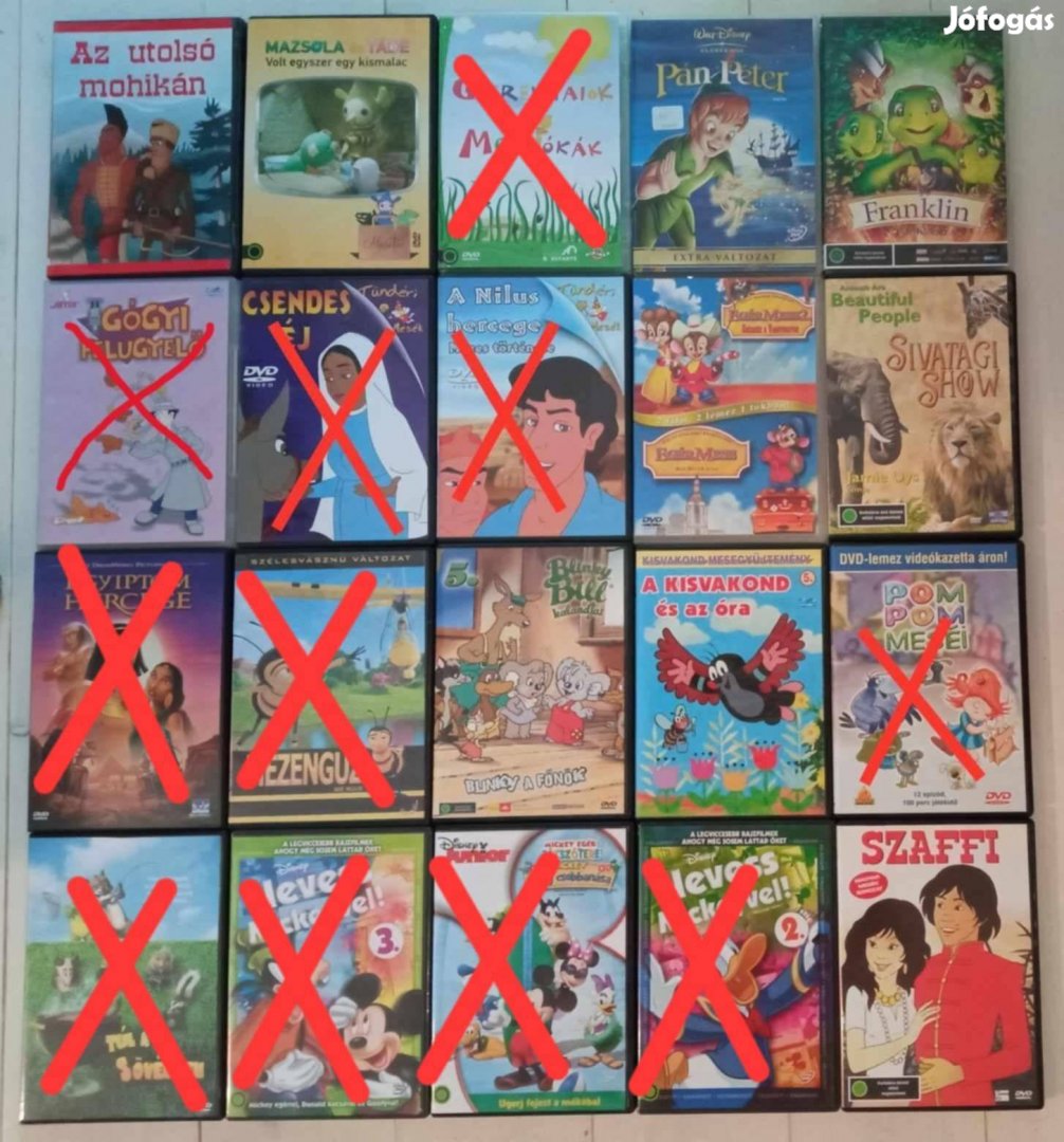 Mindenféle mese dvd