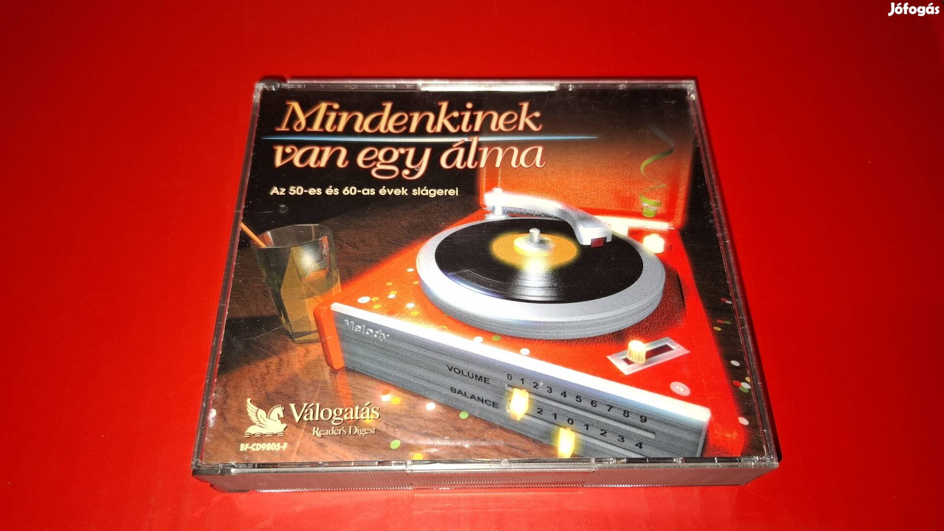 Mindenkinek van egy álma Magyar válogatás 5 × Cd box 