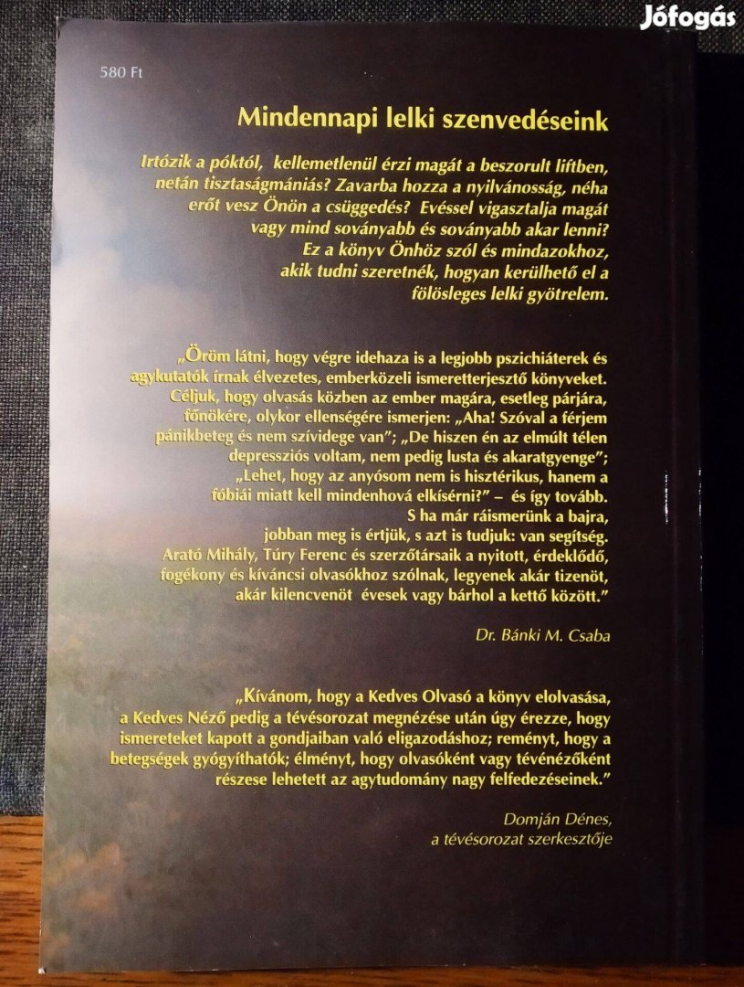 Mindennapi lelki szenvedéseink (Pánikbetegség, Kényszerbetegség, Fóbiá