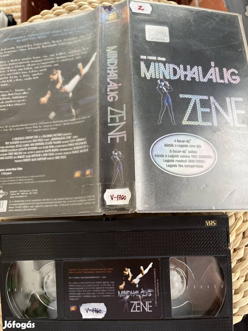 Mindhalálig zene vhs