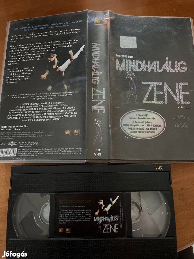 Mindhalálig zene vhs