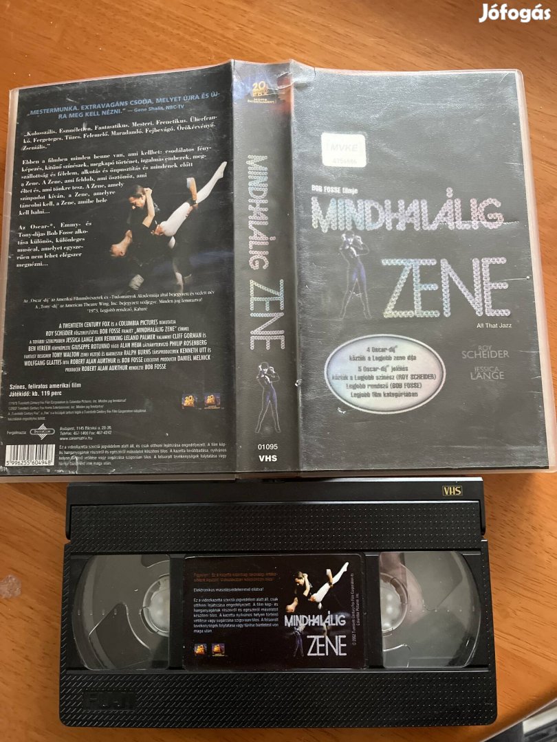 Mindhalálig zene vhs 