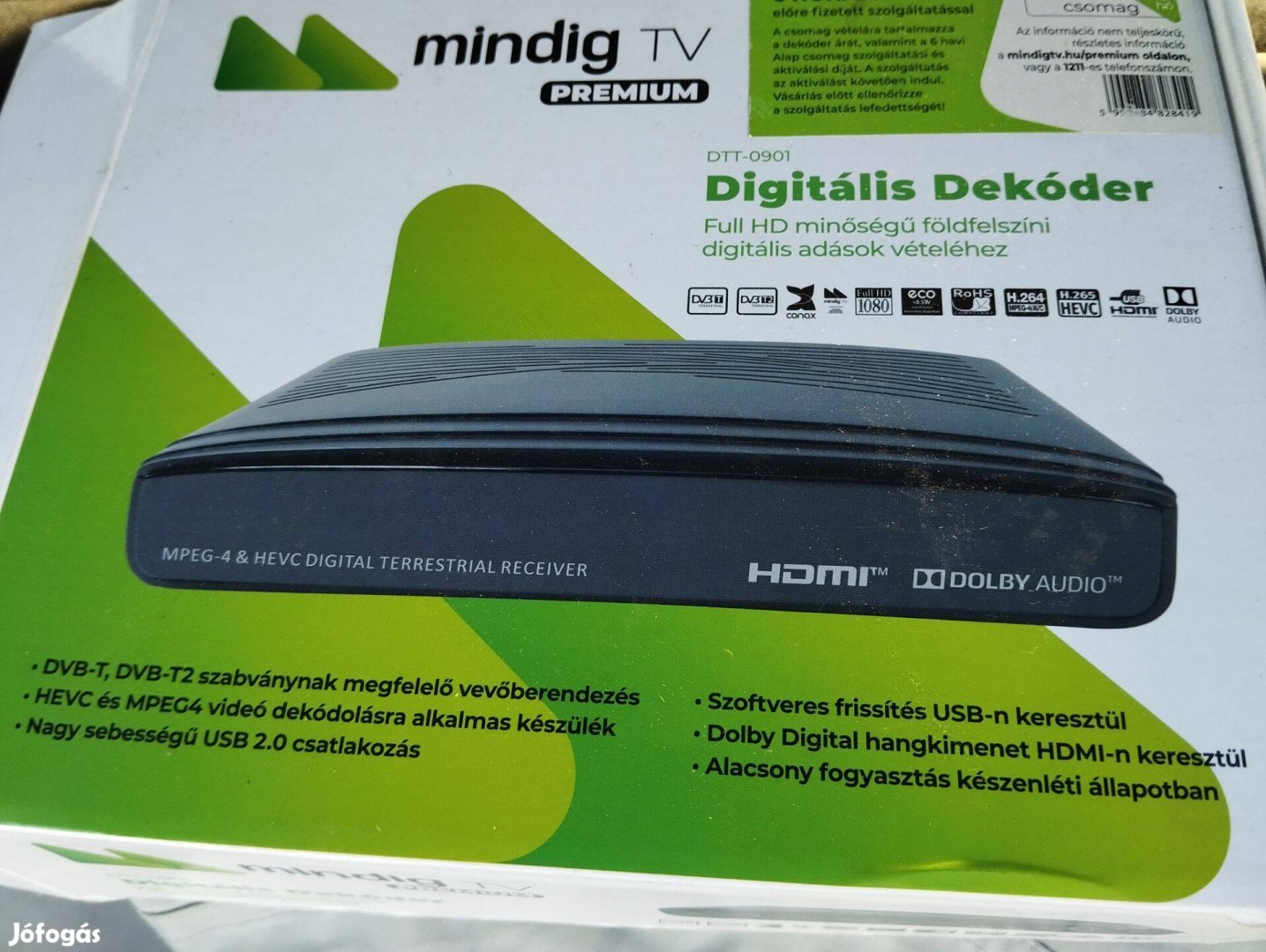 Mindig TV dekóder és antenna eladó!