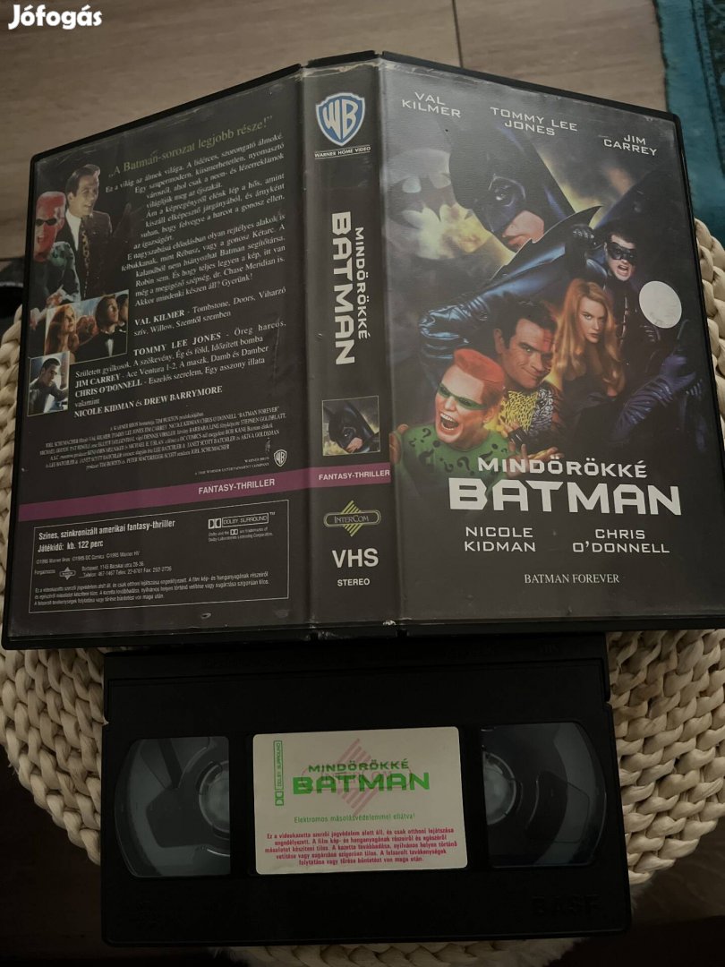 Mindörökké batman vhs