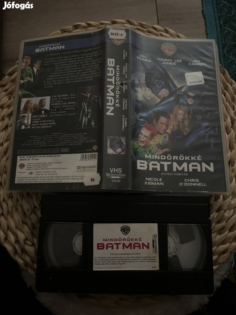 Mindörökké batman vhs