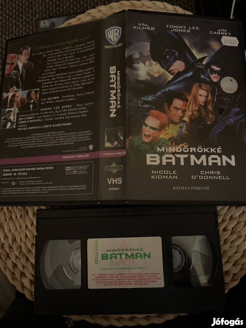 Mindörökké batman vhs